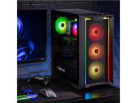 Skytech Nebula Gaming PC Desktop, Ryzen 5 9600X 3.9 Ghz (5.4GHz Turbo Boost), NVIDIA RTX 4060 Ti 8GB GDDR6X, 1TB SSD, 16GB DDR5 RAM 5200, 650W GOLD PSU, Wi-Fi, Win 11 Home