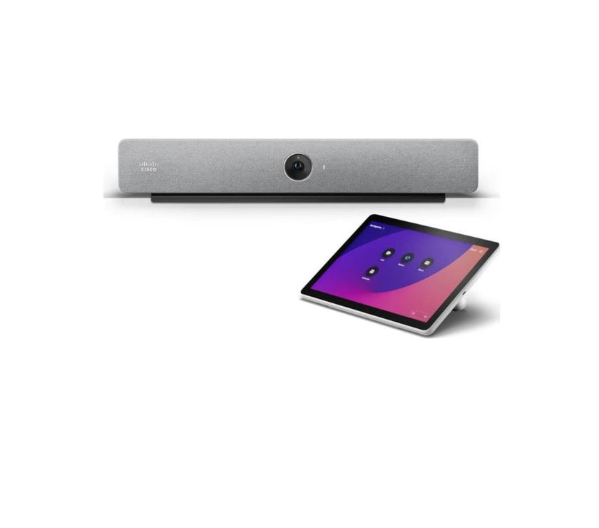 Cisco Webex Room Bar video conferencing device first light