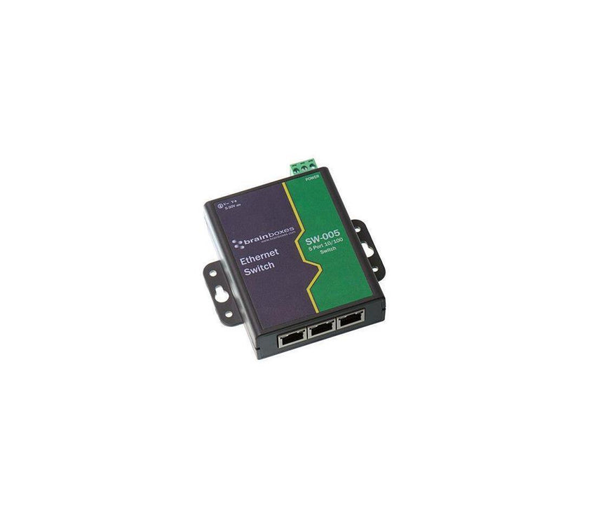 Brainboxes Unmanaged Ethernet Switch 5 Ports
