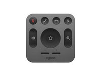 Logitech 993-001389 RF Wireless Replacement Remote for MeetUp Conference Camera - Gray