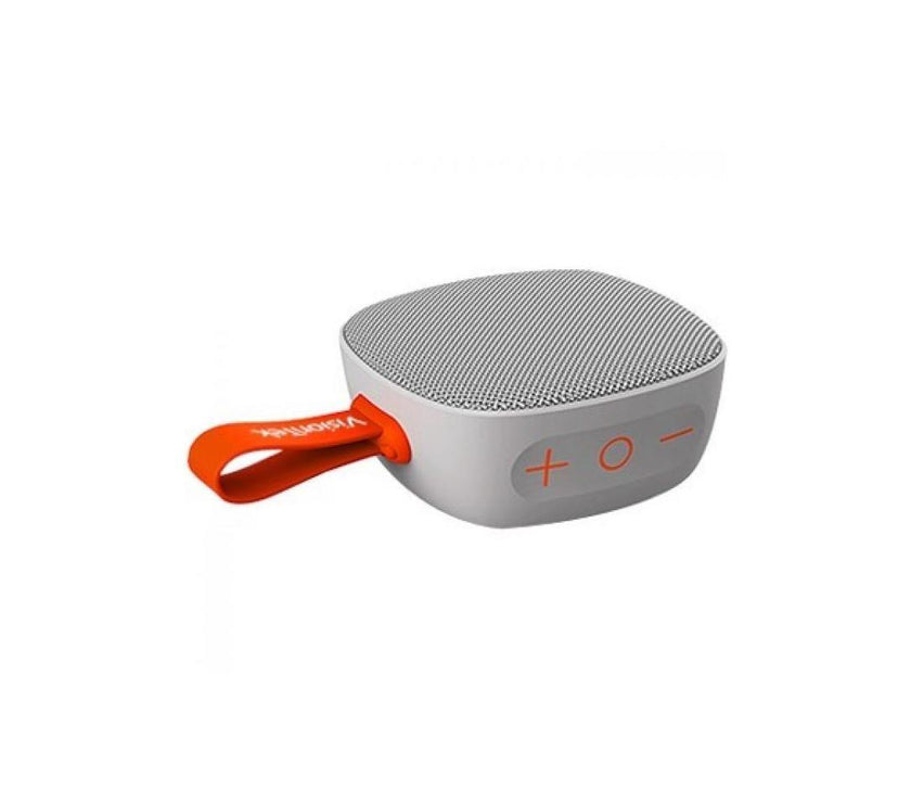 Visiontek Sound Cube Portable Bluetooth Speaker System - Gray