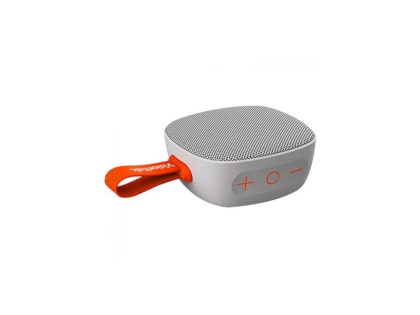 Visiontek Sound Cube Portable Bluetooth Speaker System - Gray