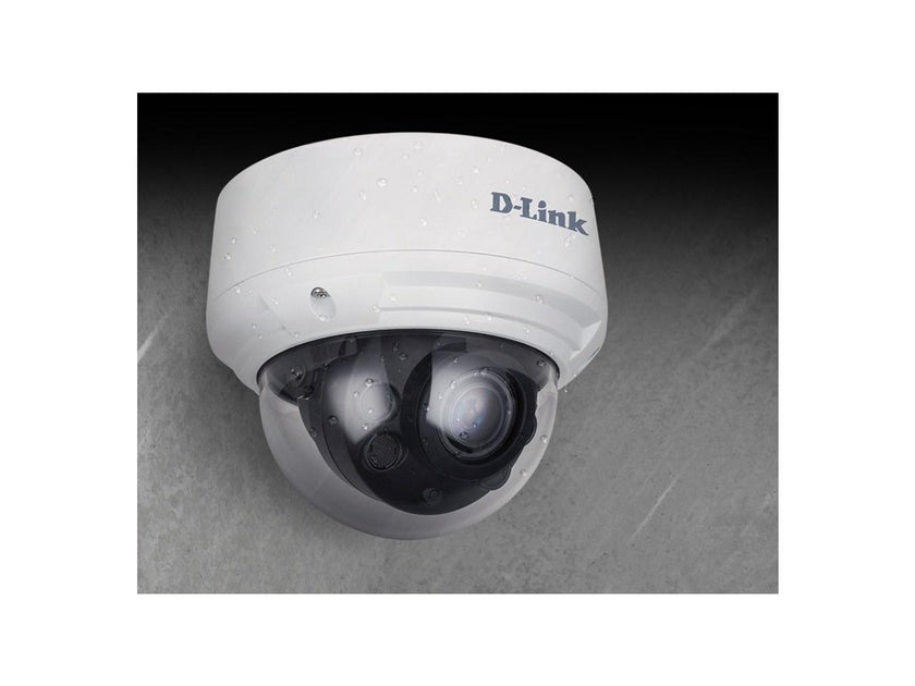 D-Link Vigilance DCS-4618EK 8 Megapixel Network Camera - Dome - 98.43 ft Night Vision - H.265, H.264, MJPEG - 3840 x 2160 - 3.6x Optical - CMOS