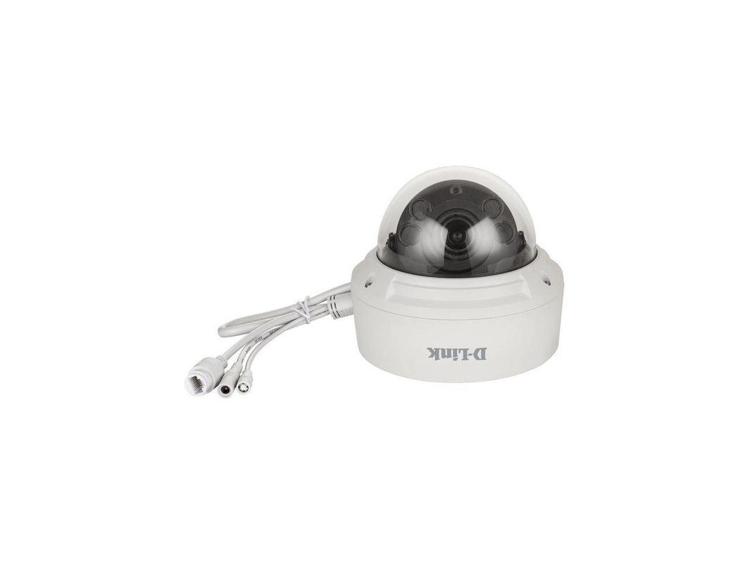 D-Link Vigilance DCS-4618EK 8 Megapixel Network Camera - Dome - 98.43 ft Night Vision - H.265, H.264, MJPEG - 3840 x 2160 - 3.6x Optical - CMOS