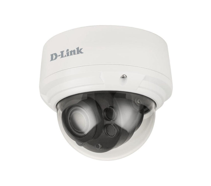 D-Link Vigilance DCS-4618EK 8 Megapixel Network Camera - Dome - 98.43 ft Night Vision - H.265, H.264, MJPEG - 3840 x 2160 - 3.6x Optical - CMOS