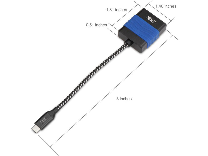 SIIG CB-TC0214-S1 Adds A Displayport Connection To Your Usb Type-C Displayport Alternate Enabled S