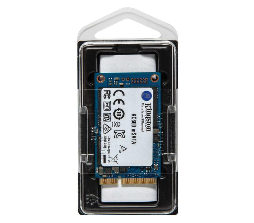 Kingston KC600 256GB MSATA Internal Solid State Drive SKC600MS/256G