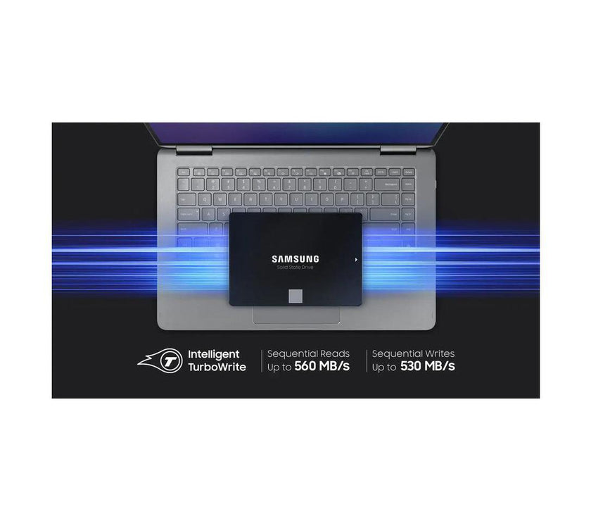 Samsung 870 EVO 4 TB Solid State Drive - 2.5" Internal - SATA (SATA/600) - Desktop PC, Notebook, Motherboard, Server, Video Recorder Device Supported - 2400 TB TBW - 560 MB/s Maximum Read Transfe