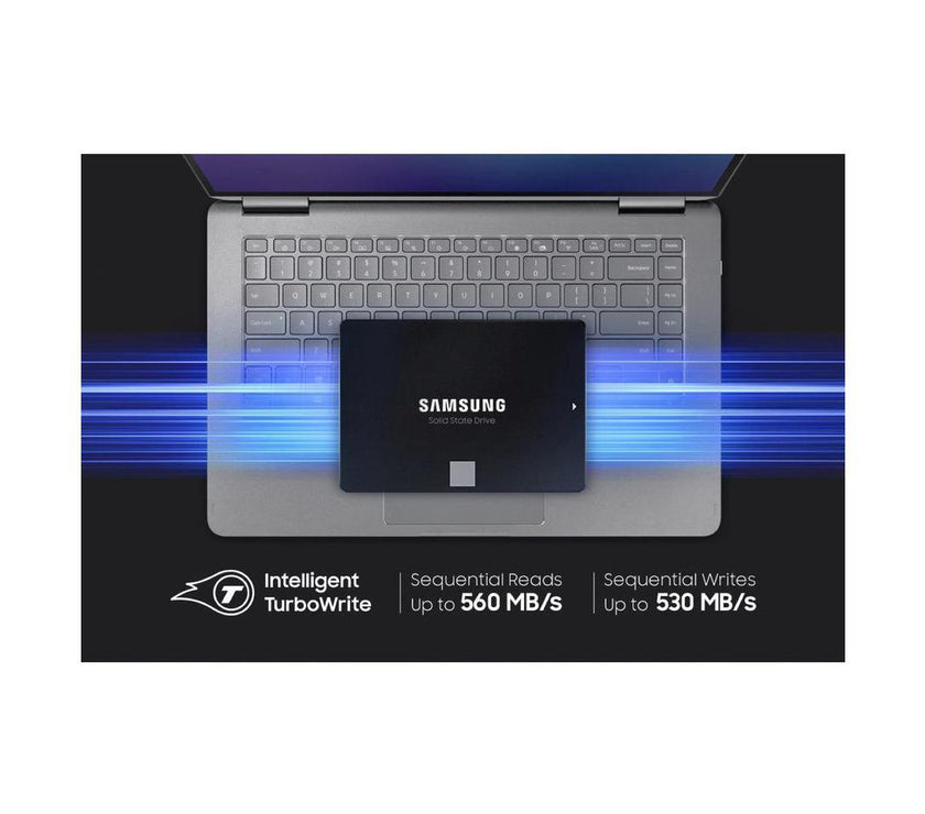 Samsung 870 EVO MZ-77E1T0E 1 TB Solid State Drive - 2.5" Internal - SATA (SATA/600)