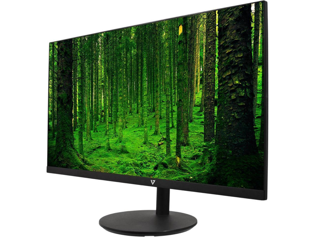 V7 L270IPS-HAS-N 27" Full HD LED LCD Monitor - 16:9 - Black - In-plane Switching (IPS) Technology - 1920 x 1080 - 16.7 Million Colors - 250 Nit - 14 ms - 60 Hz Refresh Rate - DisplayPort, VGA, HDMI