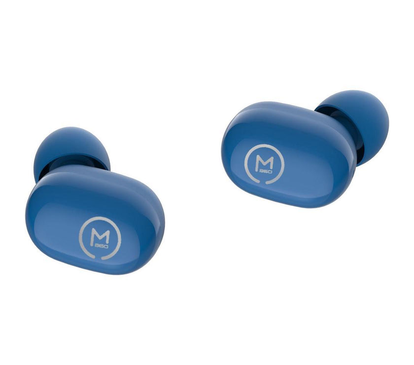 Morpheus 360 Spire True Wireless Earbuds - Bluetooth In-Ear Headphones with Microphone - TW1500L - HiFi Stereo - 20 Hour Playtime - Binaural - In-ear Wireless Headphones - Magnetic Charging Case - USB