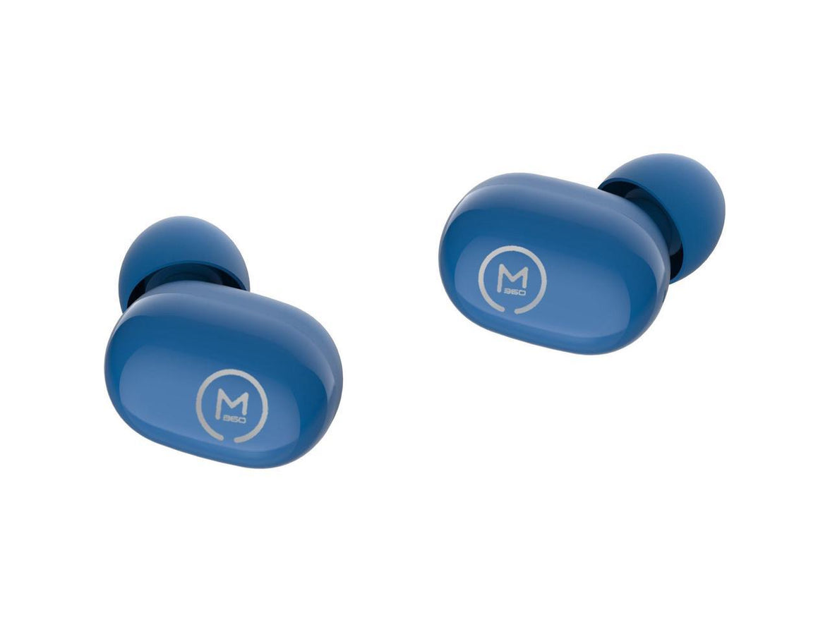 Morpheus 360 Spire True Wireless Earbuds - Bluetooth In-Ear Headphones with Microphone - TW1500L - HiFi Stereo - 20 Hour Playtime - Binaural - In-ear Wireless Headphones - Magnetic Charging Case - USB