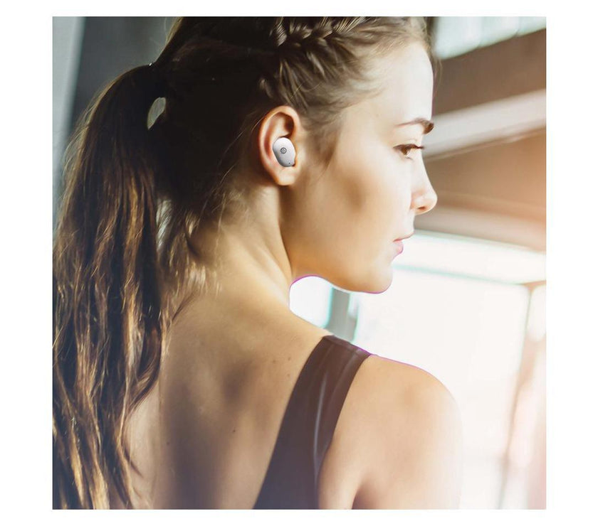 Morpheus 360 Spire True Wireless Earbuds - Bluetooth In-Ear Headphones with Microphone - TW1500L - HiFi Stereo - 20 Hour Playtime - Binaural - In-ear Wireless Headphones - Magnetic Charging Case - USB