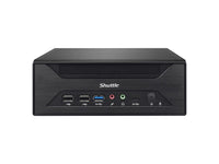 Shuttle XPC slim XH610 Barebone System - Mini PC - Socket LGA-1700 - 1 x Processor Support - Intel H610 Express Chip - 64 GB DDR4 SDRAM DDR4-3200/PC4-25600 Maximum RAM Support - 2 Total Memory Slots -