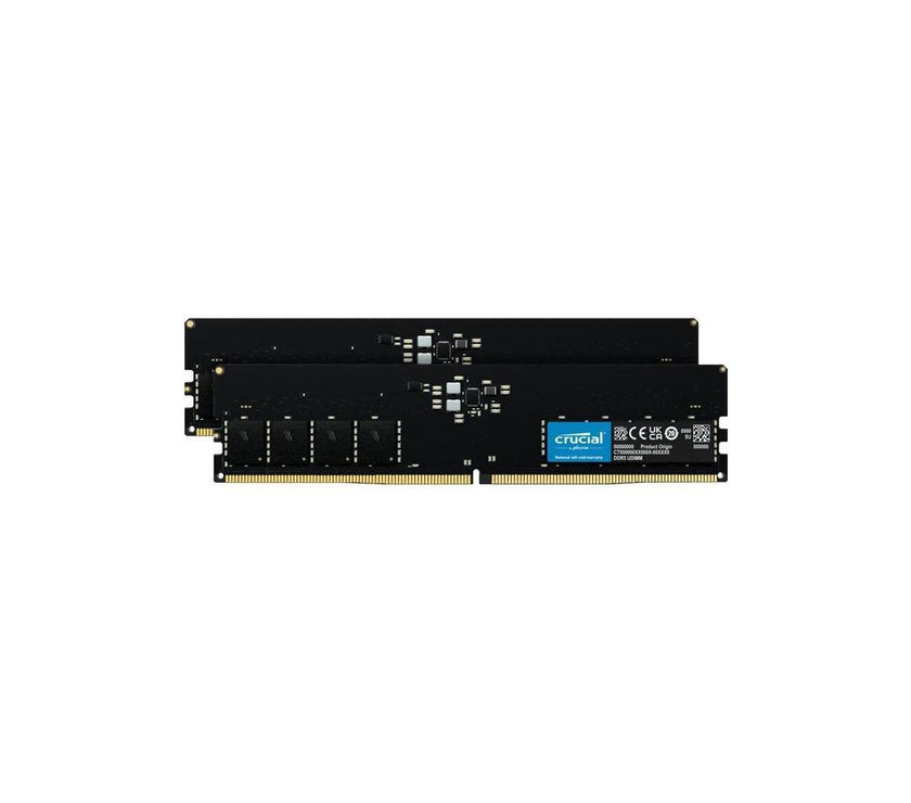 Crucial 32GB (2 x 16GB) 288-Pin PC RAM DDR5 5200 (PC5 41600) Desktop Memory Model CT2K16G52C42U5