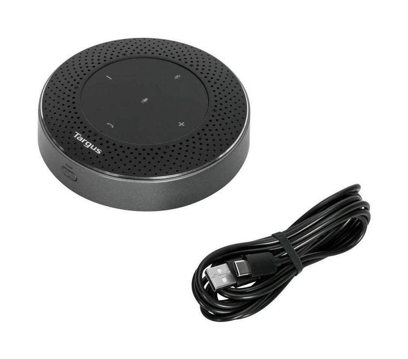 Targus Bluetooth Speakerphone - USB - Microphone - Battery - Black