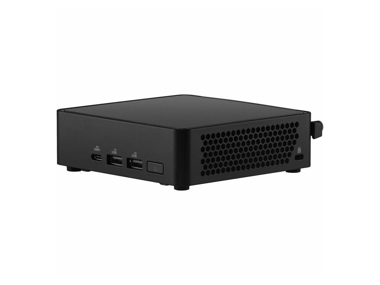 Asus NUC 14 Pro NUC14RVHv7 Barebone System - Mini PC - Socket BGA-2049 - 1 x Intel Core Ultra 7 14th Gen 165H  Intel Chip - 96 GB DDR5 SDRAM DDR5-5600/PC5-44800 Maximum RAM Support - 2 Total Memory Slots - NVMe, Serial ATA Controller - Inte