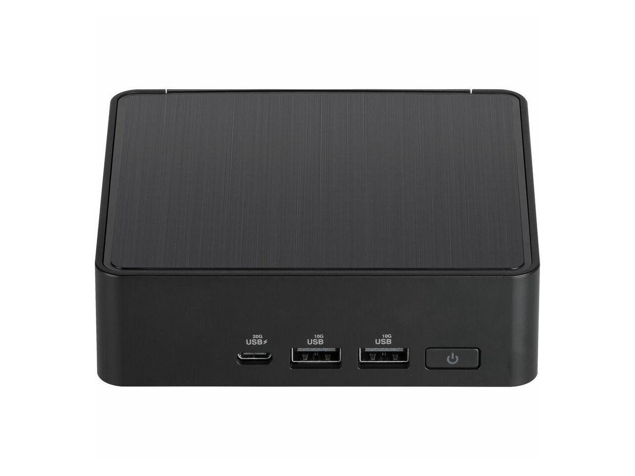 Asus NUC 14 Pro NUC14RVHv7 Barebone System - Mini PC - Socket BGA-2049 - 1 x Intel Core Ultra 7 14th Gen 165H  Intel Chip - 96 GB DDR5 SDRAM DDR5-5600/PC5-44800 Maximum RAM Support - 2 Total Memory Slots - NVMe, Serial ATA Controller - Inte