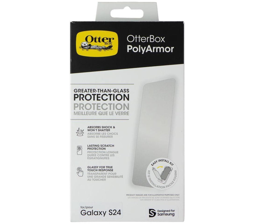 OtterBox PolyArmor - Greater than Glass Screen Protector for Samsung Galaxy S24