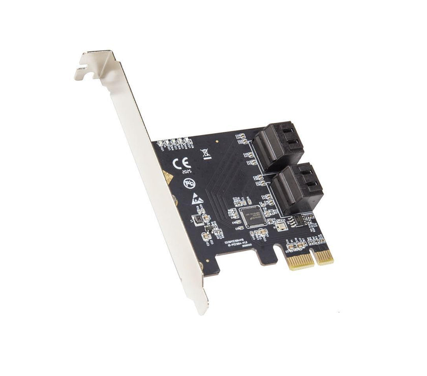 4 Port SATA III PCI-e 3.0 x1 Card Non-Raid with Low Profile Bracket