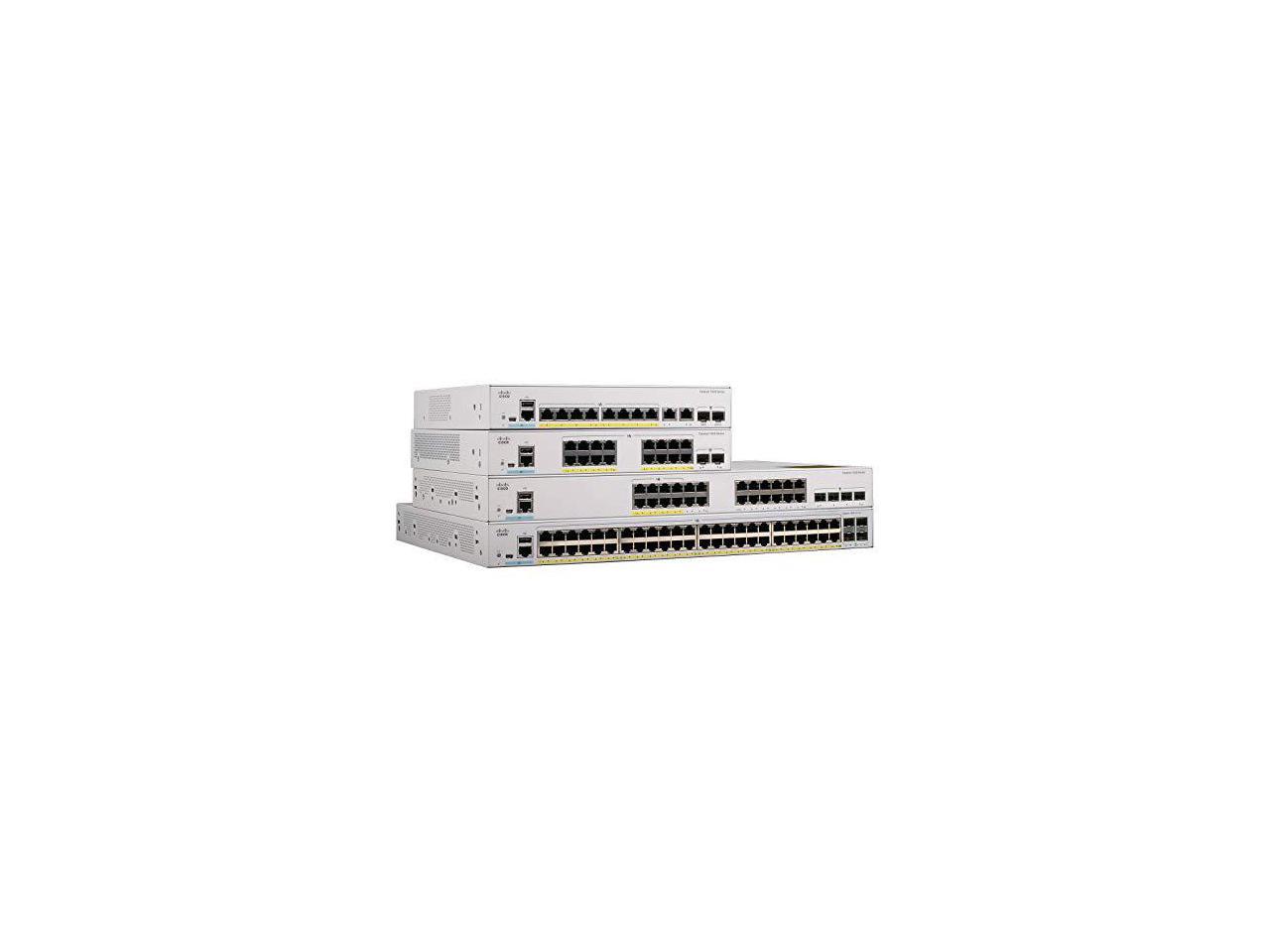 Cisco - C1000-24T-4G-L - Cisco Catalyst C1000-24T Ethernet Switch - 24 Ports - Manageable - 2 Layer Supported - Modular
