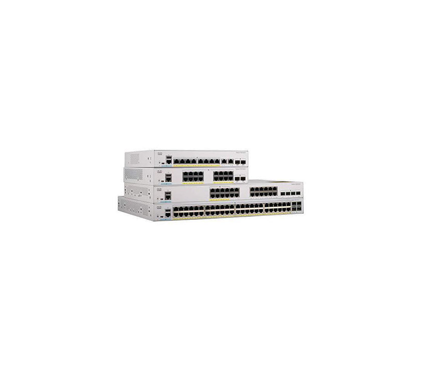 Cisco - C1000-24T-4G-L - Cisco Catalyst C1000-24T Ethernet Switch - 24 Ports - Manageable - 2 Layer Supported - Modular