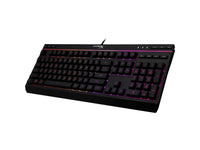 HyperX Alloy Core RGB - Membrane Gaming Keyboard, Comfortable Quiet Silent Keys with RGB LED Lighting Effects, Spill Resistant, Dedicated Media Keys, Compatible with Windows 10/8.1/8/7 - Black