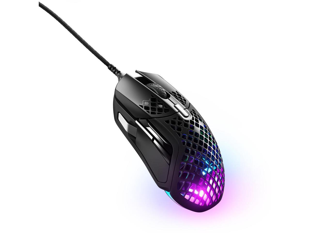 SteelSeries Aerox 5 Lightweight 1800CPI Wired RGB Gaming Mouse