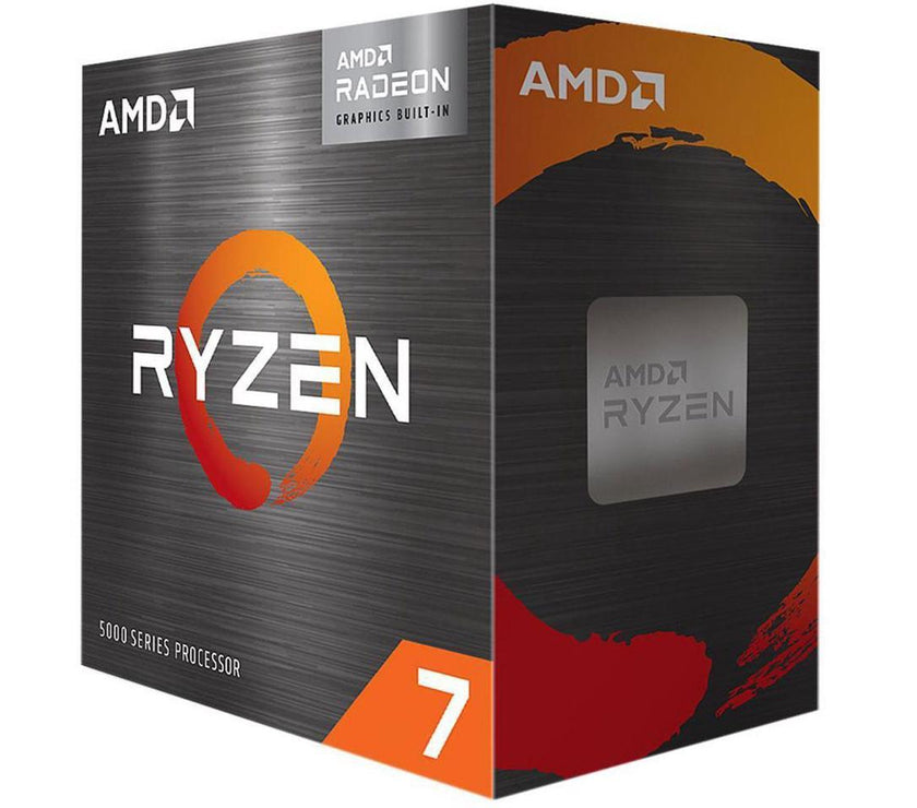 AMD Ryzen 7 5700G - Ryzen 7 5000 G-Series Cezanne (Zen 3) 8-Core 3.8 GHz Socket AM4 65W AMD Radeon Graphics Desktop Processor - 100-100000263BOX