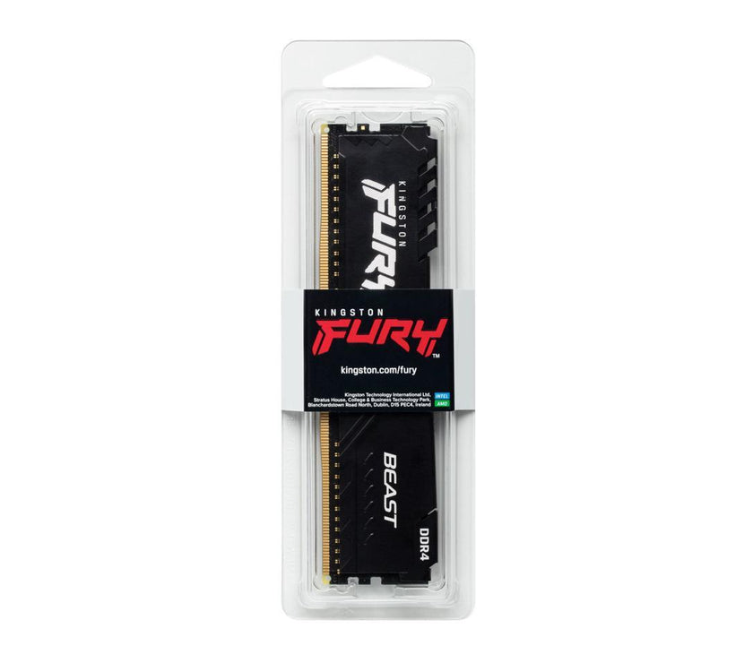 Kingston FURY Beast 32GB DDR4 3200MHz DIMM Memory Module KF432C16BB/32