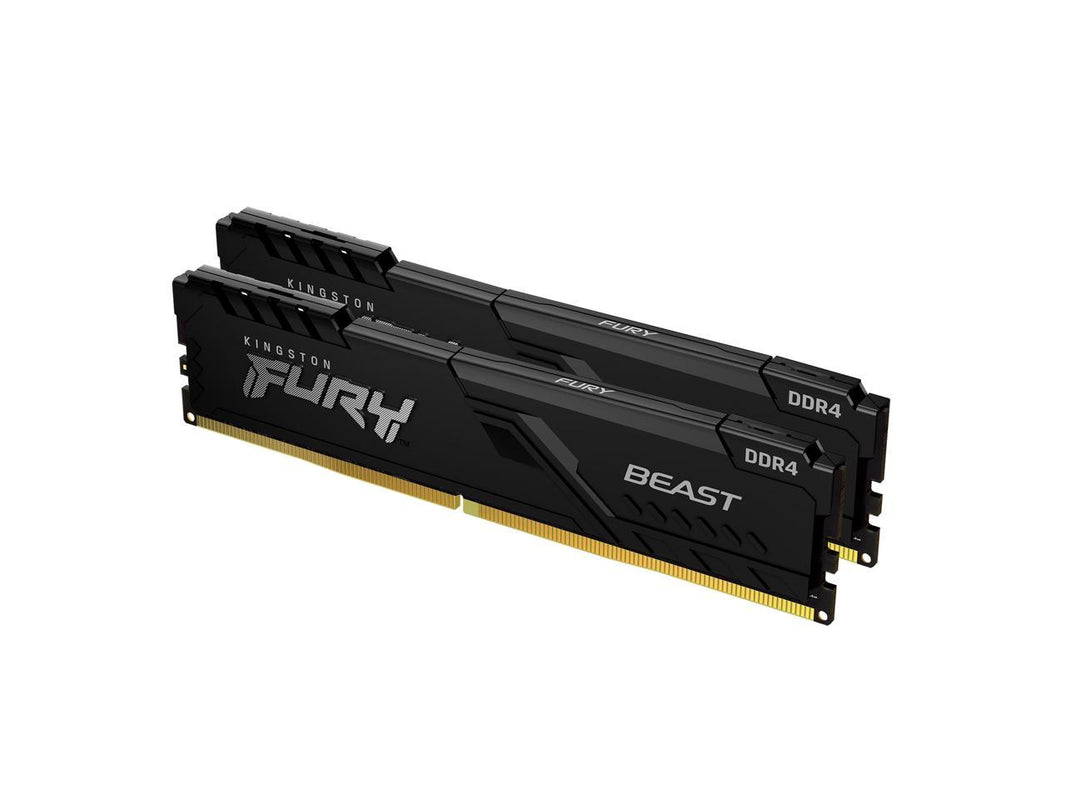 Kingston FURY Beast 64GB (2 x 32GB) 288-Pin PC RAM DDR4 3200 (PC4 25600) Memory (Desktop Memory) Model KF432C16BBK2/64