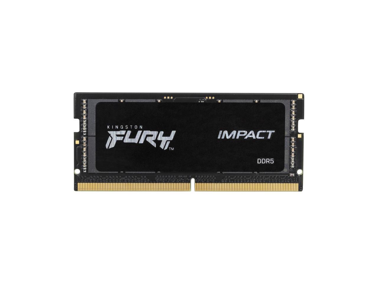 Kingston FURY Impact 32GB 262-Pin DDR5 SO-DIMM DDR5 5600 (PC5 44800) Memory (Notebook Memory)