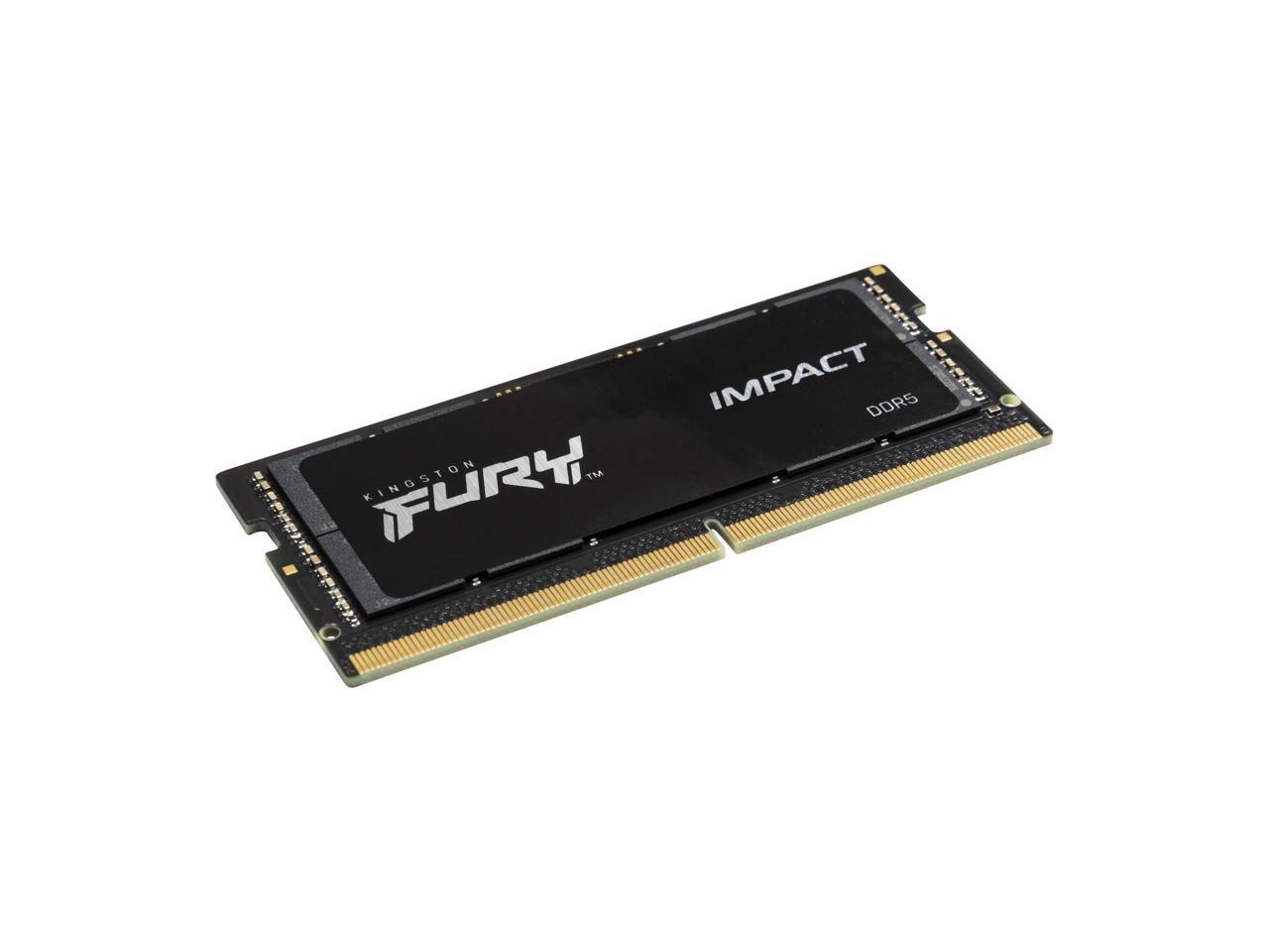 Kingston FURY Impact 32GB 262-Pin DDR5 SO-DIMM DDR5 5600 (PC5 44800) Memory (Notebook Memory)