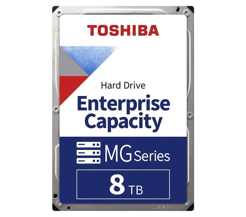 Toshiba MG Series - Hard drive - 8 TB - internal - 3.5" - SATA 6Gb/s - 7200 rpm - buffer: 256 MB