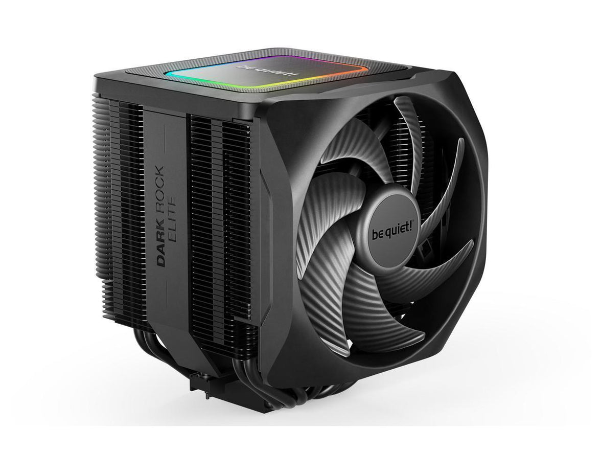 be quiet! Dark Rock Elite - TDP 280W CPU Cooler - Air Cooler - Intel LGA 1851,1700,1200,1150,1151,1155 - AMD AM5, AM4 (BK037)