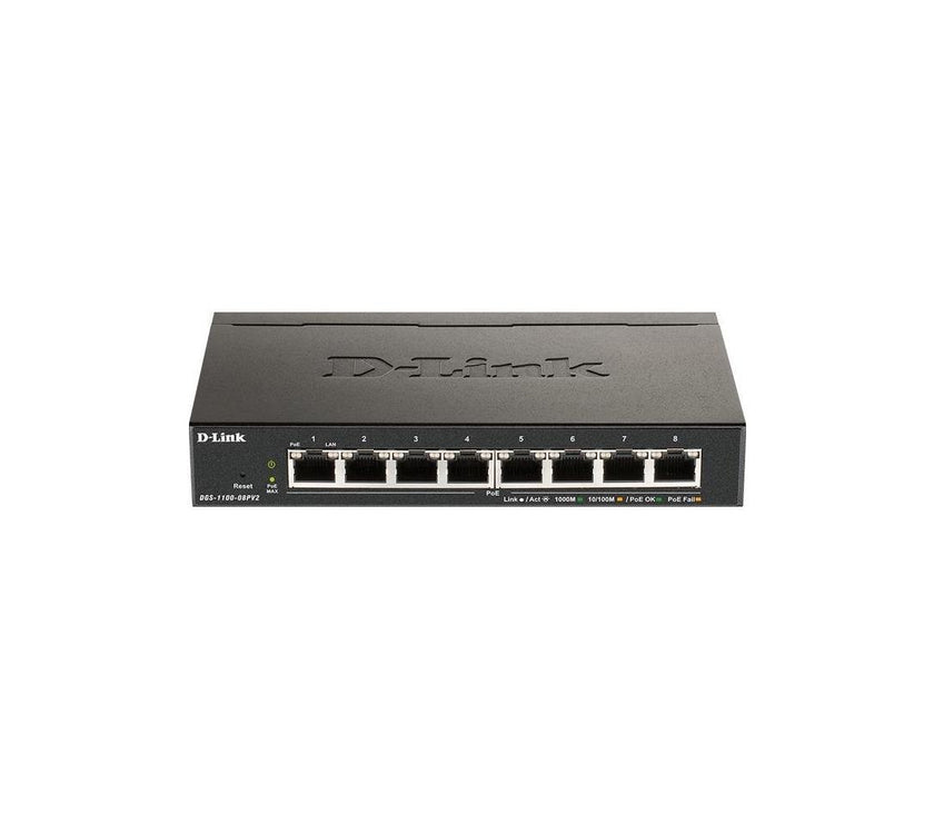 D-Link DGS-1100-08PV2 Ethernet Switch DGS110008PV2