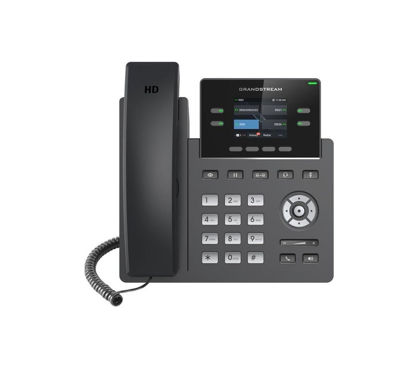 Grandstream Grp2612 Ip Phone - Corded - Corded - Wall Mountable