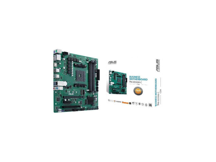 ASUS PRO B550M-C/CSM AM4 AMD B550 SATA 6Gb/s USB 3.0 HDMI Micro ATX AMD Motherboard