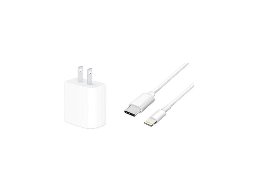 4XEM 20w iPhone 12 Usb-c Power Adapt And 3ft Usb-c 8pin Lightning Cable