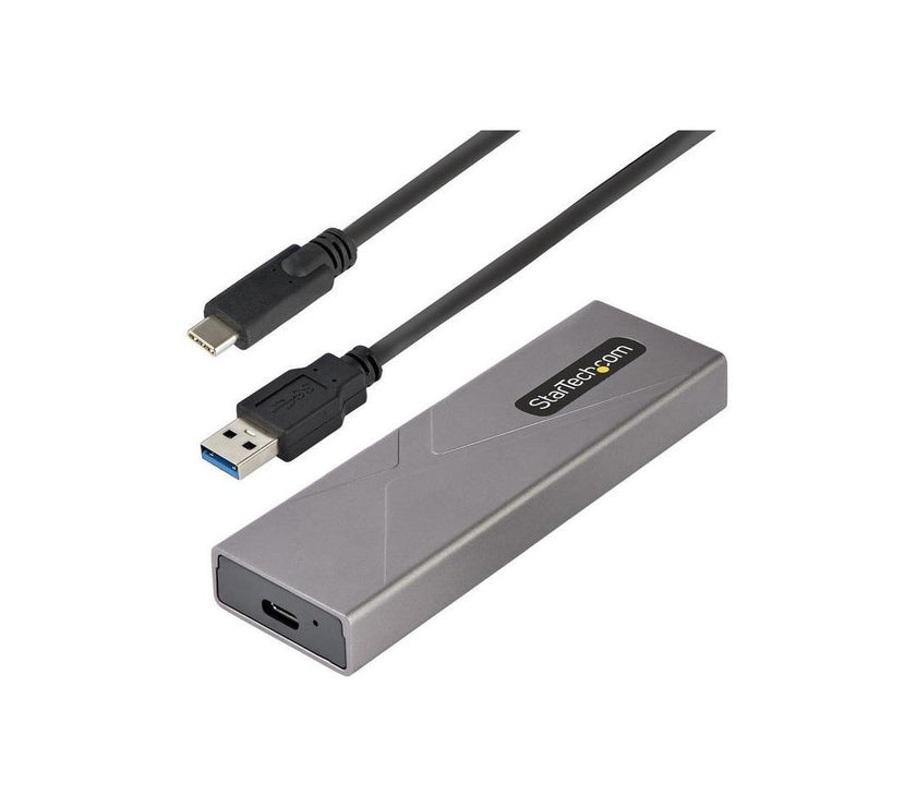 StarTech USB-C 10Gbps to M.2 NVMe or M.2 SATA SSD Enclosure M2USBCNVMESATA