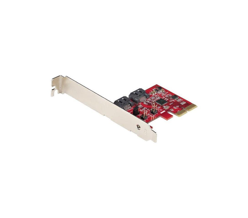 StarTech 2P6GR-PCIE-SATA-CARD SATA PCIe Card, 2 Port PCIe SATA Expansion Card, 6Gbps SATA, PCI Express to SATA Adapter, SATA RAID, PCIe to SATA Converter