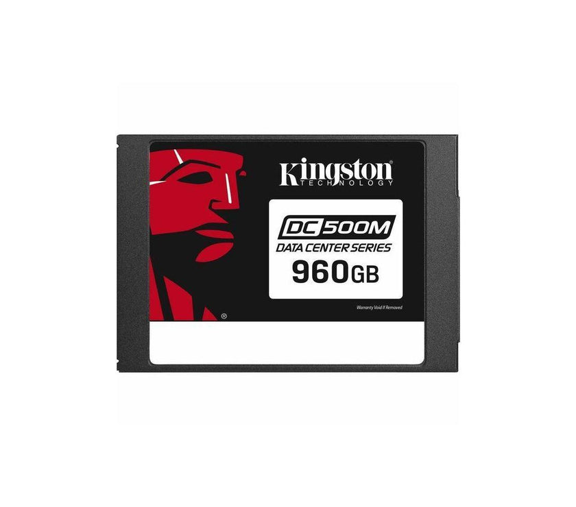 Kingston DC600M - SSD - Mixed Use - encrypted - 960 GB - internal - 2.5" - SATA 6Gb/s - 256-bit AES - Self-Encrypting Dr