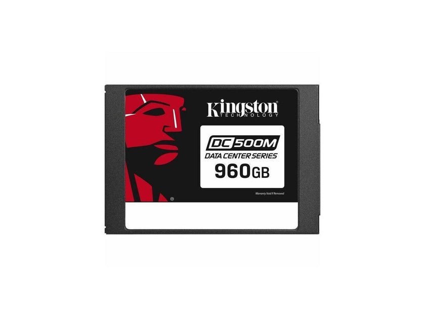 Kingston DC600M - SSD - Mixed Use - encrypted - 960 GB - internal - 2.5" - SATA 6Gb/s - 256-bit AES - Self-Encrypting Dr