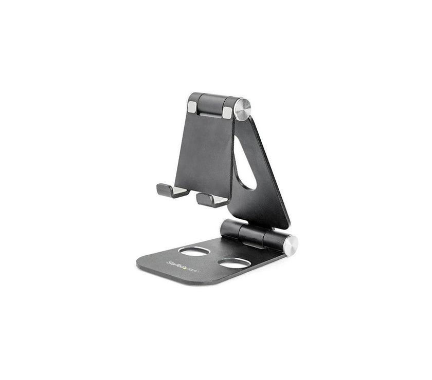 StarTech Adjustable MultiAngel Smartphone and Tablet Stand Black USPTLSTNDB