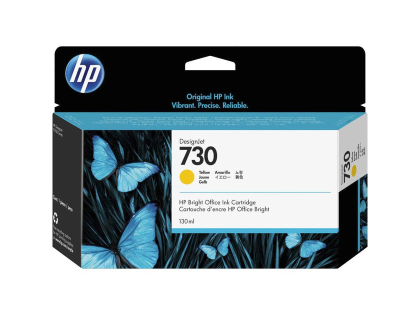 HP 730 Ink Cartridge - Yellow