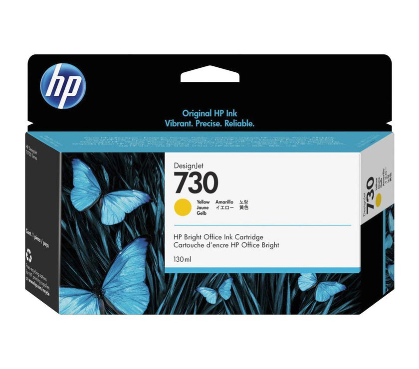 HP 730 Ink Cartridge - Yellow