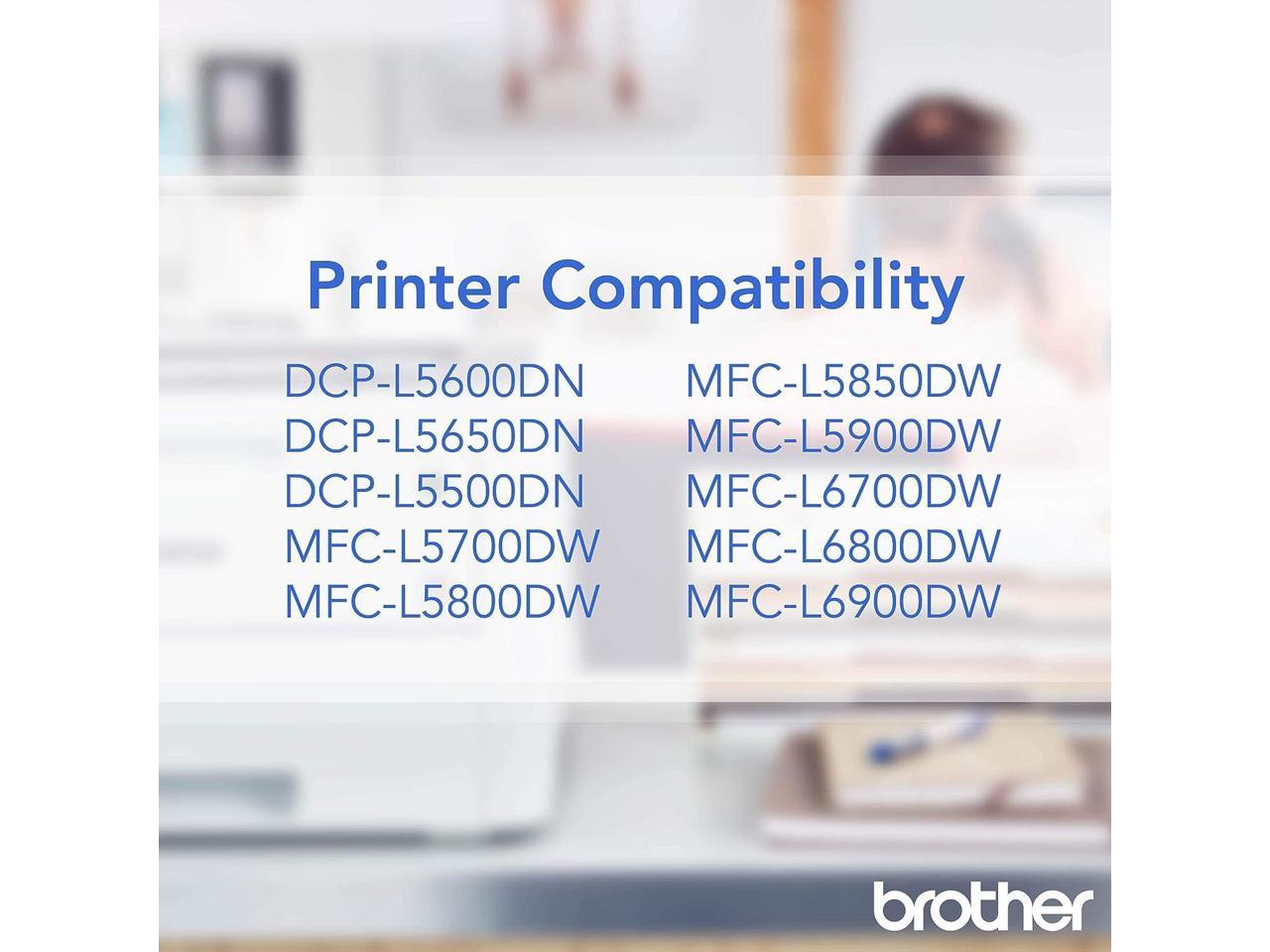 Brother TN-850 Toner Cartridge Black 2 Pack in Retail Packaging