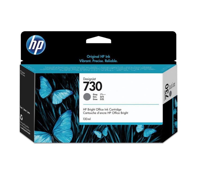 HP 730 Ink Cartridge - Gray