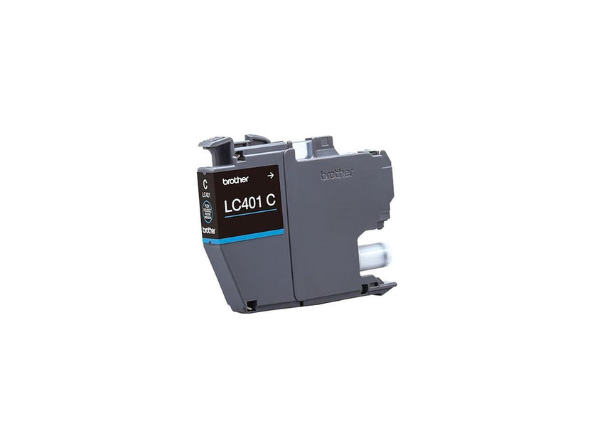 Brother LC401 Cyan Standard Yield Ink Cartridge Prints Up to 200 Pages (LC401CS)