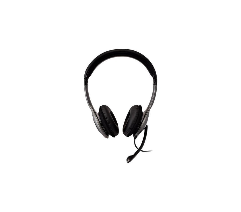 Gumdrop DropTech B1 Headsets - Stereo - Mini-phone - Wired - Over-the-head - Binaural - Circumaural - 6 ft Cable - Black